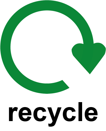Recycling Circle Logo Labels