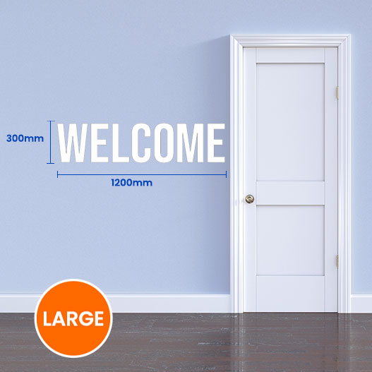 Welcome Wall Sticker