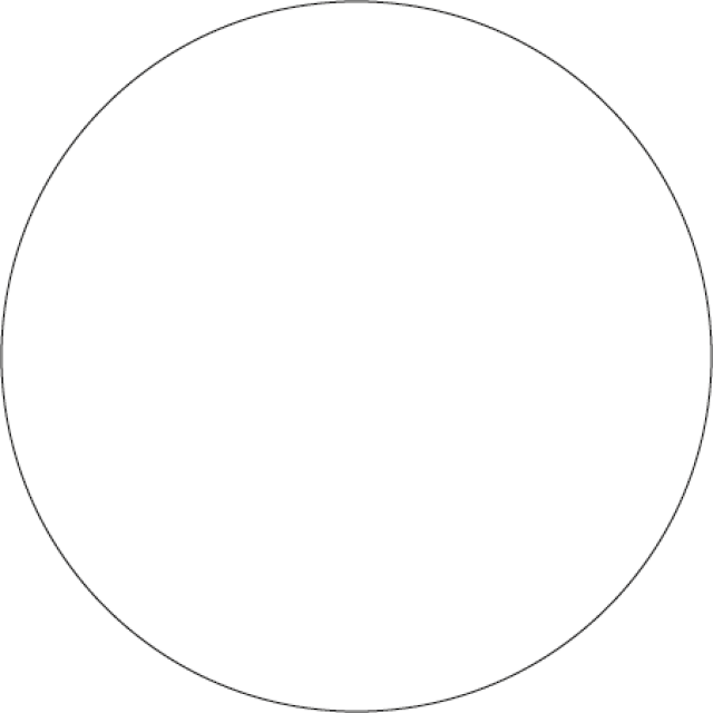White Dot Identification Round Labels