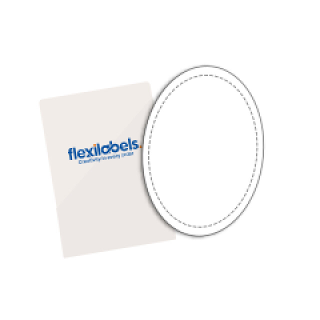 90 mm x 240 mm, Magnetic Oval Labels